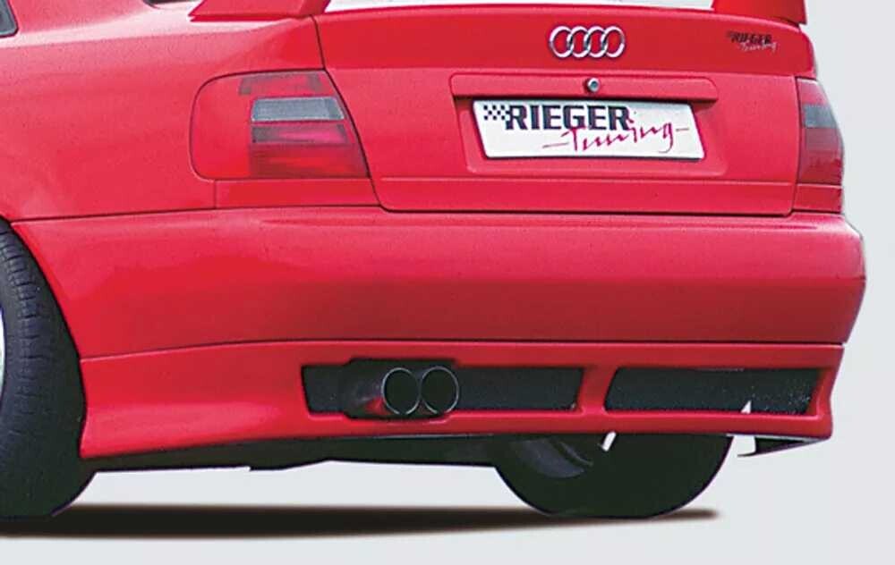 Rieger Tuning Rieger spoiler pod zadní nárazník pro Audi A4 B5 avant, sedan r.v. 11/94-98, plast ABS bez povrchové úpravy, r.v. 11.1994-1998