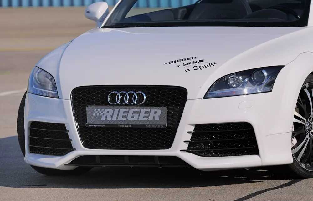 Rieger Tuning Rieger přední nárazník pro Audi TT 8J kupé, roadster, plast ABS bez povrchové úpravy