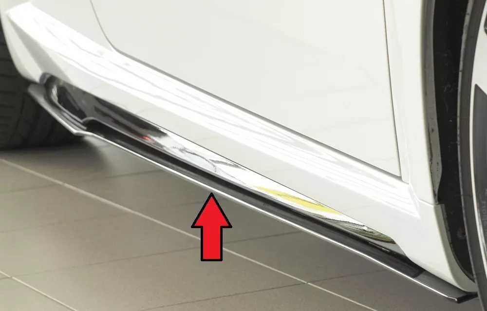 Rieger Tuning Rieger spoiler pod boční práh mont. strana pravá pro Audi TTS 8J-FV, 8S kupé, roadster po faceliftu, r.v. 09/18-, plast ABS bez povrchové úpravy