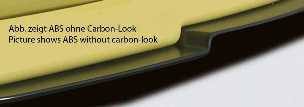 Rieger Tuning Rieger lipa pod přední nárazník Rieger pro Audi TT 8N kupé, roadster, plast ABS s povrchovou úpravou Carbon-Look, pod přední spoiler Rieger obj. kód Y 00055101