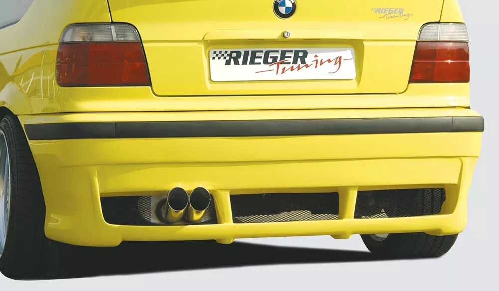 Rieger Tuning Rieger zadní nárazník pro BMW řada 3 E36 compact, plast ABS bez povrchové úpravy