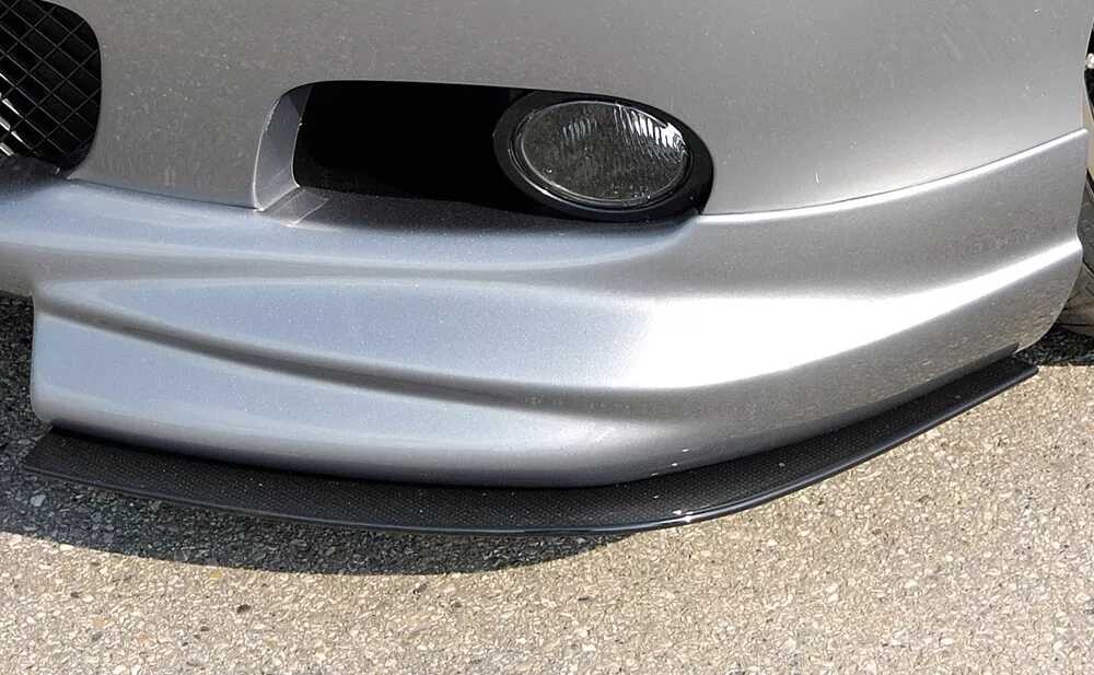 Rieger Tuning Rieger lipa pod přední nárazník Rieger pro BMW řada 3 E46 vč. faceliftu, 02/02-, 02/98-12/01, plast ABS s povrchovou úpravou Carbon-Look