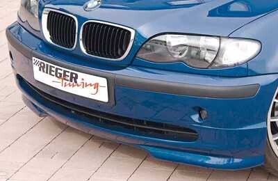 Rieger Tuning Rieger spoiler pod přední nárazník pro BMW řada 3 E46 sedan, touring po faceliftu, r.v. 02/02-, plast ABS bez povrchové úpravy