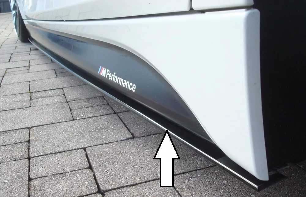Rieger Tuning Rieger spoiler pod boční práh mont. strana pravá pro BMW řada 3 F30, F31 sedan, touring vč. faceliftu, r.v. 02/12-06/15, 07/15-, 10/12-06/15, plast ABS bez povrchové úpravy