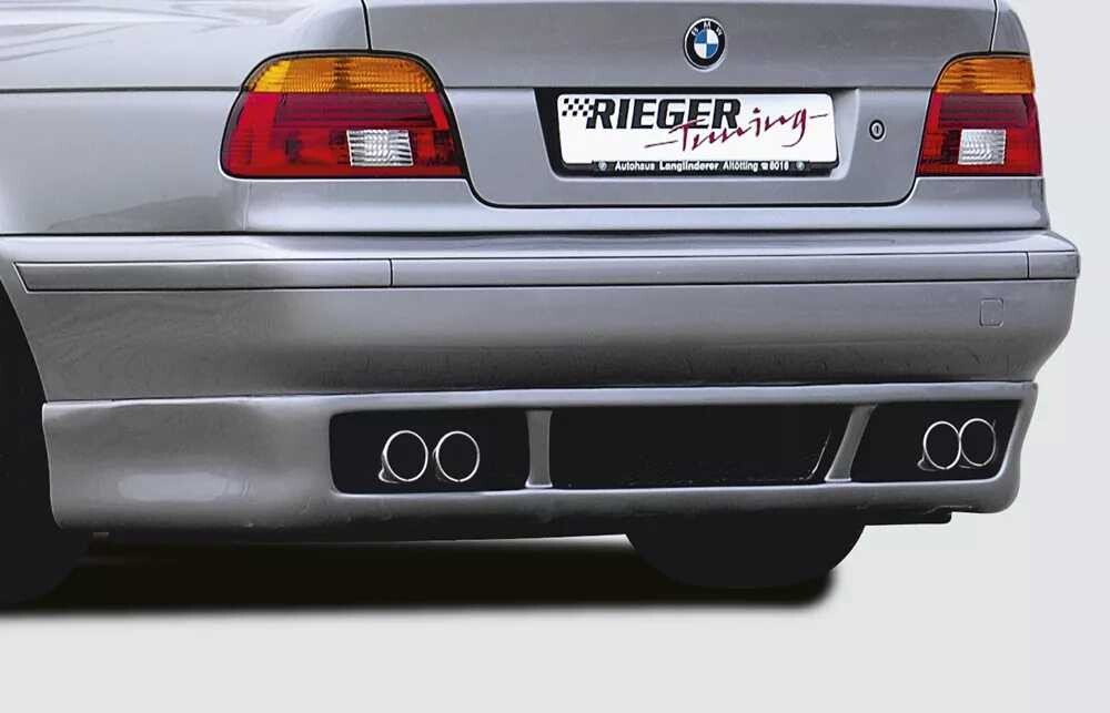 Rieger Tuning Rieger spoiler pod zadní nárazník pro BMW řada 5 E39 sedan r.v. 12/95-12/02, plast ABS bez povrchové úpravy