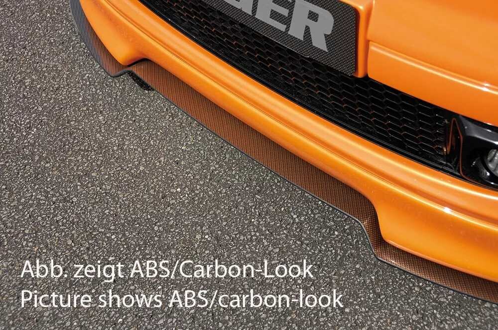 Rieger Tuning Rieger lipa pod přední nárazník Rieger pro Fiat 500 312 2-dvéř., 10/07-, plast ABS bez povrchové úpravy