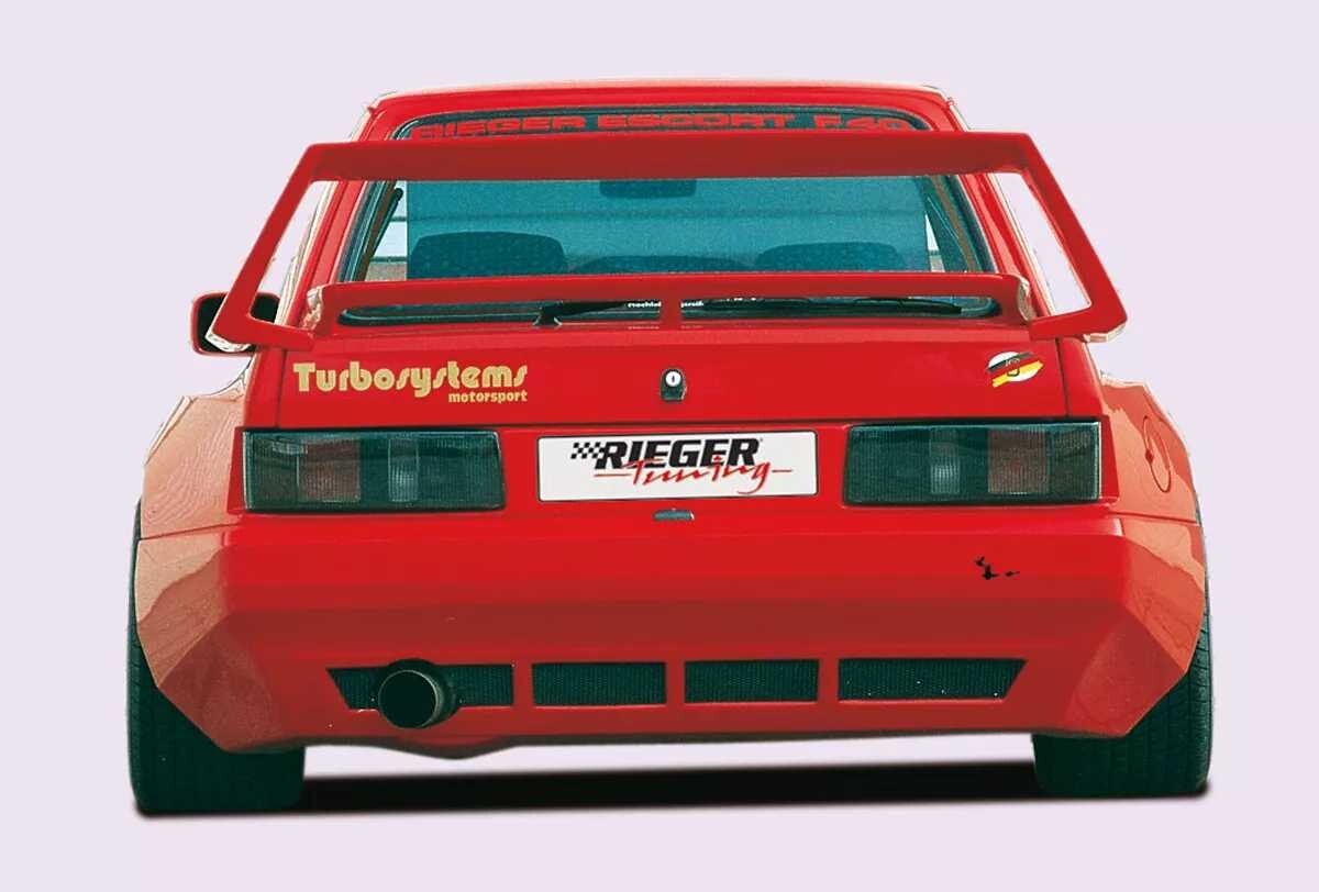 Rieger Tuning Rieger boční díl widebody II pro Ford Escort 4 3-dvéř., 07/88-10/90, GFK (laminát), mont. strana levá