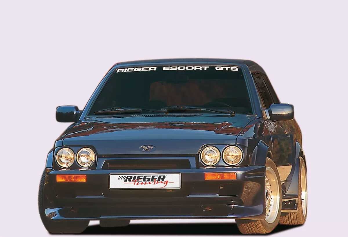 Rieger Tuning Rieger blatník widebody I pro Ford Escort 4 3-dvéř., kabriolet, 07/88-10/90, GFK (laminát), mont. strana pravá