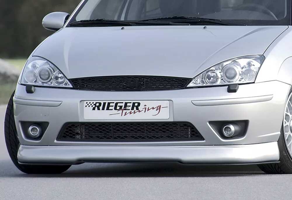 Rieger Tuning Rieger spoiler pod přední nárazník pro Ford Focus 1 3-dvéř., 5-dvéř., r.v. 11/01-, plast ABS bez povrchové úpravy, r.v. 11/2001-