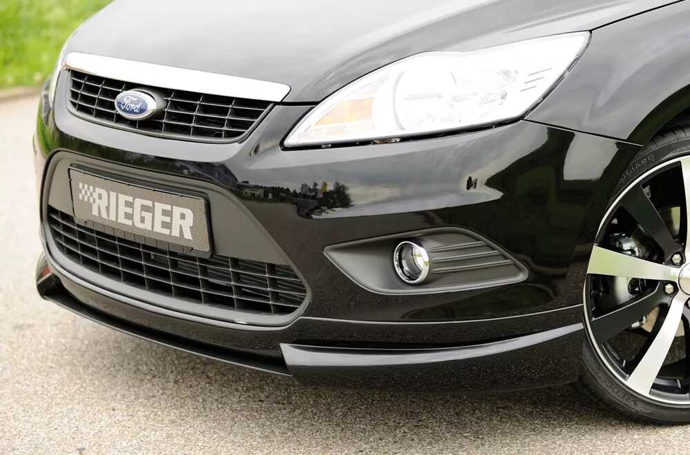 Rieger Tuning Rieger spoiler pod přední nárazník pro Ford Focus 2 3-dvéř., 5-dvéř. po faceliftu, r.v. 02/08-01/11, plast ABS bez povrchové úpravy