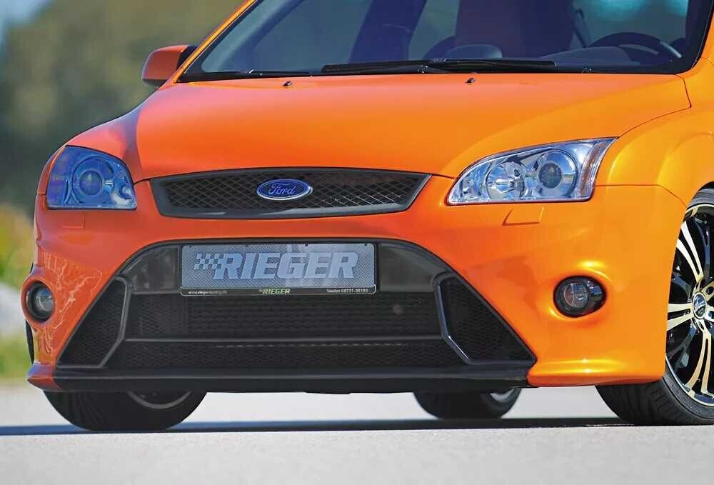 Rieger Tuning Rieger přední nárazník pro Ford Focus 2 vč. ST 3-dvéř., 5-dvéř. před faceliftem, plast ABS bez povrchové úpravy, pro vozy s ostřikovači světlometů