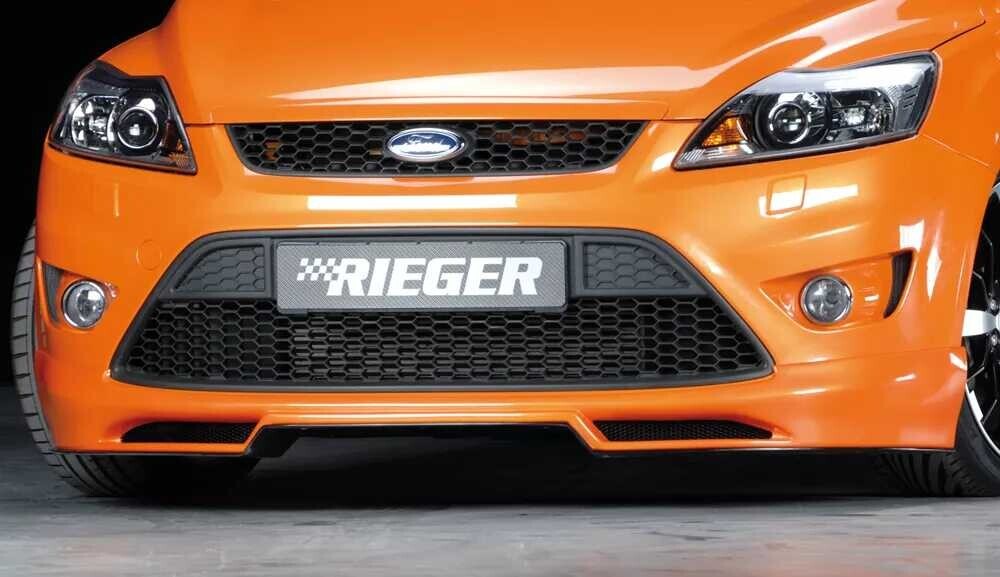 Rieger Tuning Rieger spoiler pod přední nárazník pro Ford Focus 2 ST 3-dvéř., 5-dvéř. po faceliftu, r.v. 02/08-01/11, plast ABS bez povrchové úpravy