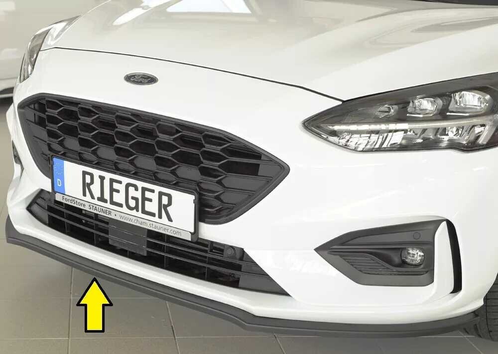 Rieger Tuning Rieger lipa pod přední nárazník pro Ford Focus 4 DEH, ST 5-dvéř. (combi), 5-dvéř. (hatchback), 5-dvéř. (sedan), 06/19-, 09/18-, plast ABS bez povrchové úpravy