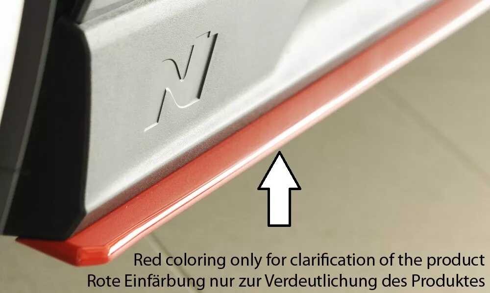 Rieger Tuning Rieger spoiler pod boční práh mont. strana pravá pro Hyundai i30 N-Performance PDE 5-dvéř. (fastback), 5-dvéř. (hatchback), r.v. 07/17-, plast ABS bez povrchové úpravy