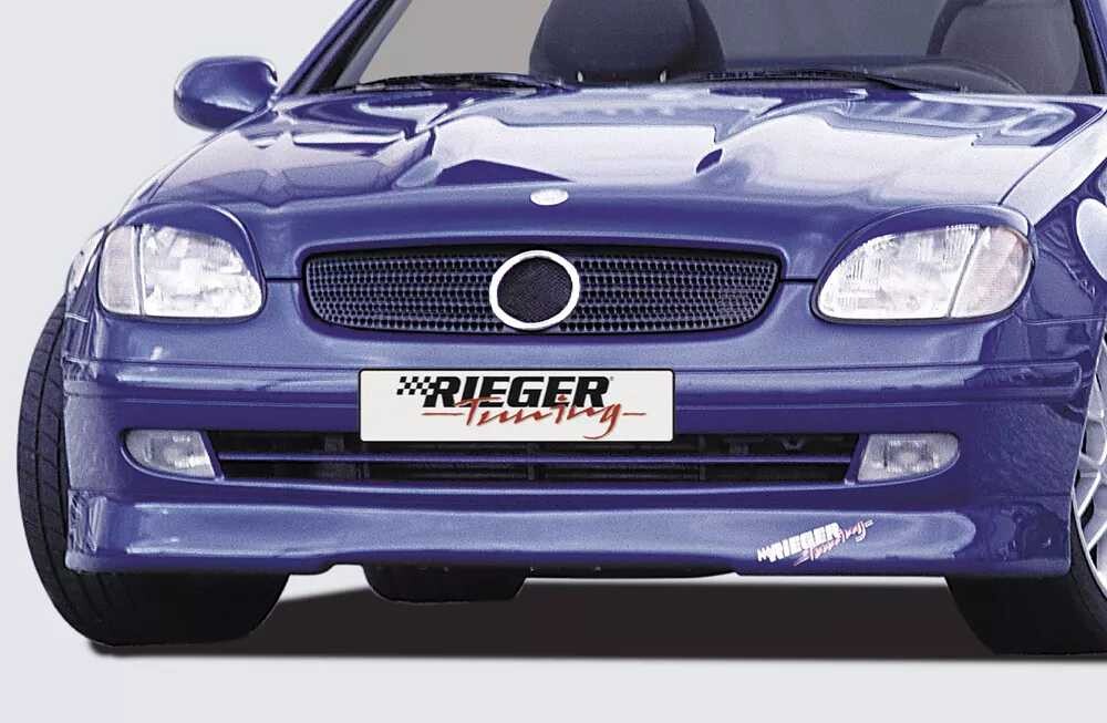 Rieger Tuning Rieger lipa pod přední nárazník pro Mercedes SLK R170 roadster, 09/96-12/00, plast ABS bez povrchové úpravy