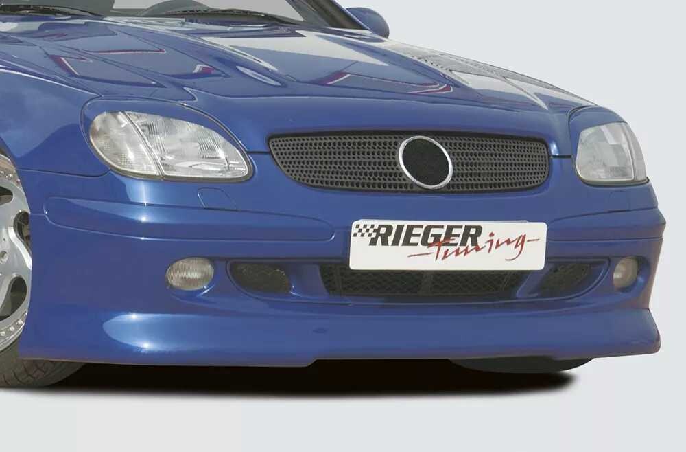 Rieger Tuning Rieger spoiler pod přední nárazník pro Mercedes SLK R170 roadster, r.v. 01/01-, plast ABS bez povrchové úpravy