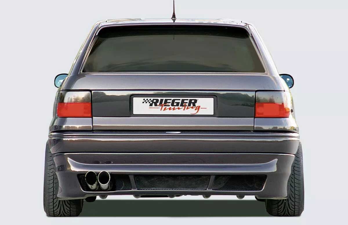 Rieger Tuning Rieger spoiler pod zadní nárazník pro Opel Astra F 3-dvéř., hatchback r.v. 09/91-12/99, plast ABS bez povrchové úpravy
