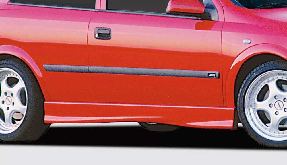 Rieger Tuning Rieger boční práh mont. strana pravá pro Opel Astra G 3-dvéř., hatchback, notchback, plast ABS bez povrchové úpravy