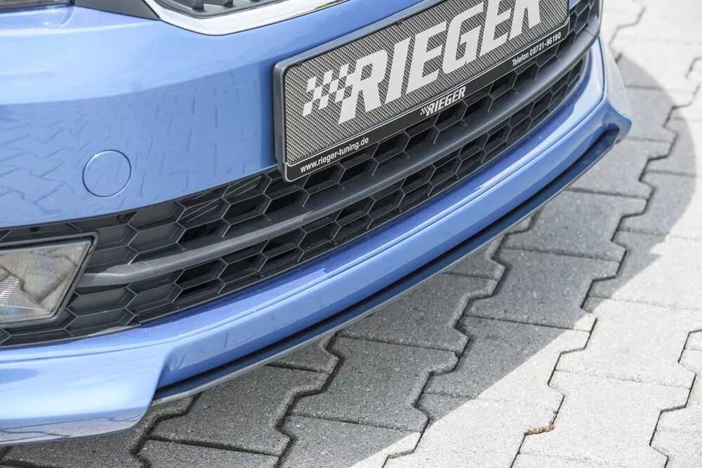 Rieger Tuning Rieger lipa pod přední nárazník Rieger pro Škoda Rapid NH notchback, spaceback vč. faceliftu, 05/17-, 07/12-04/17, plast ABS bez povrchové úpravy