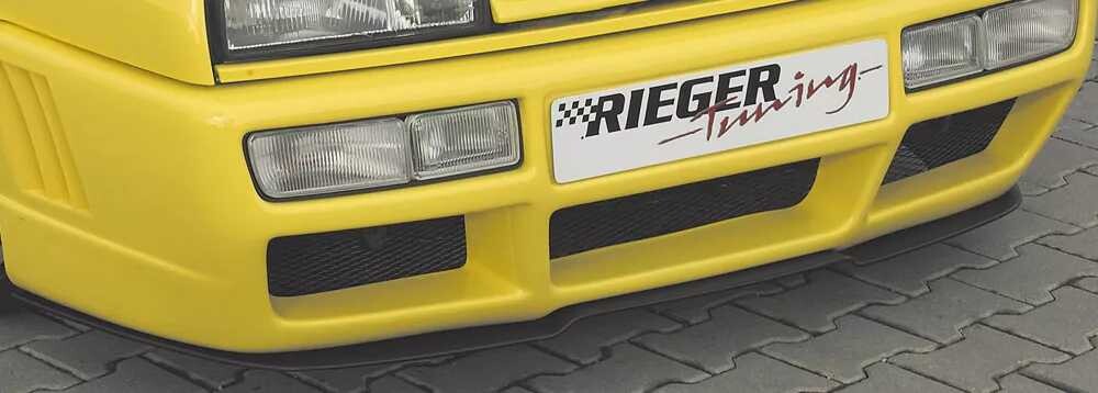 Rieger Tuning Rieger lipa pod přední nárazník RS4-Look Rieger pro Volkswagen Corrado 53I kupé, 88-95, plast ABS bez povrchové úpravy