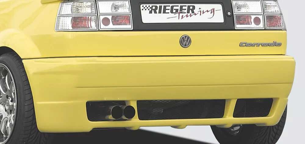 Rieger Tuning Rieger zadní nárazník pro Volkswagen Corrado 53I kupé, plast ABS bez povrchové úpravy