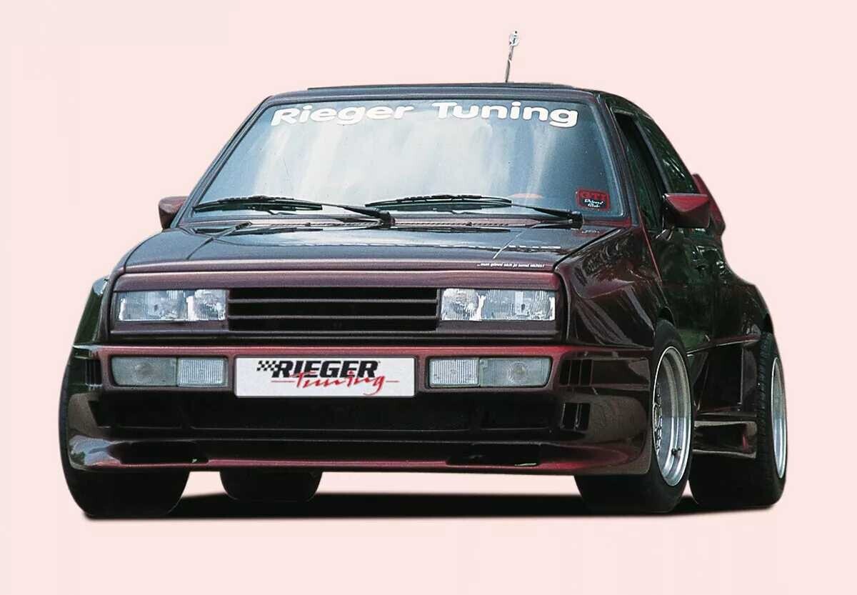 Rieger Tuning Rieger boční díl widebody II pro Volkswagen Golf 2, 83-91, GFK (laminát), mont. strana levá