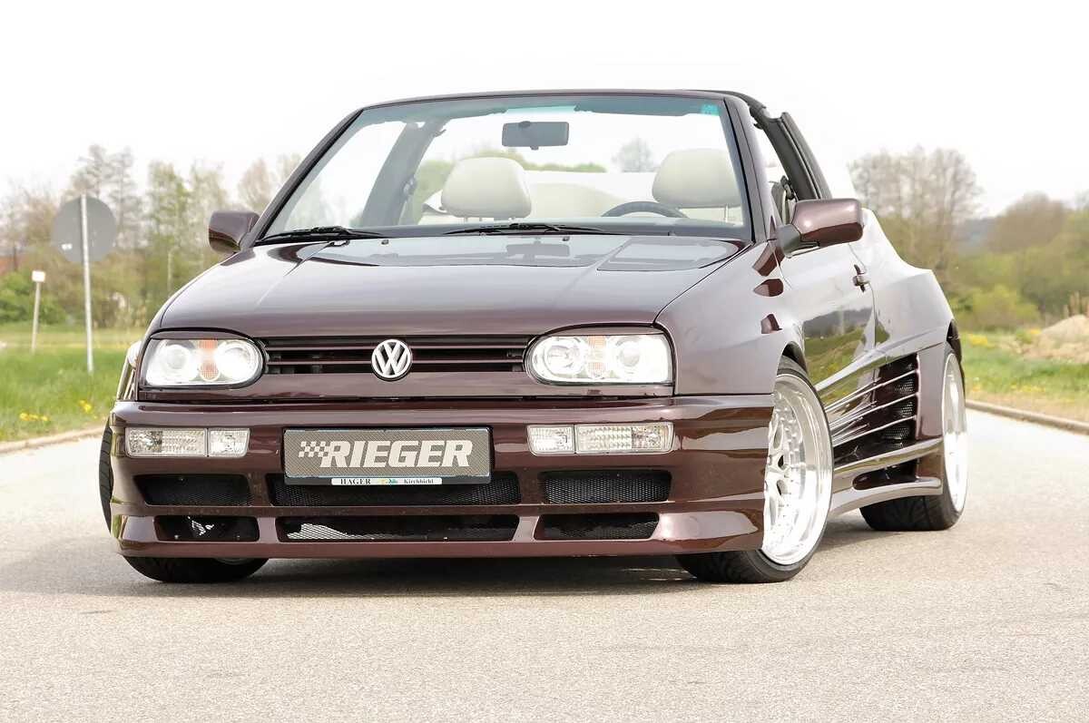 Rieger Tuning Rieger přední nárazník pro Volkswagen Golf 3, GFK (laminát)