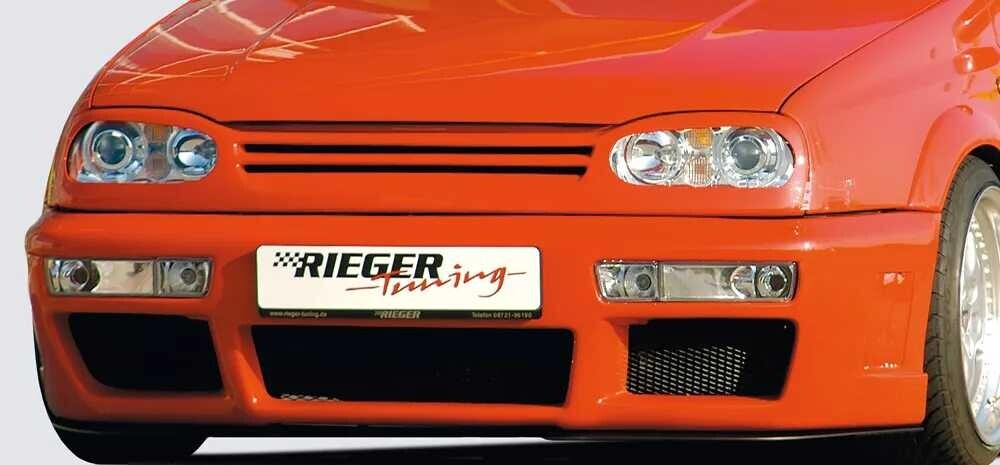 Rieger Tuning Rieger maska chladiče pro Volkswagen Golf 3 3-dvéř., 5-dvéř., combi, kabriolet, plast ABS bez povrchové úpravy