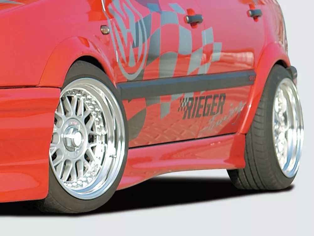 Rieger Tuning Rieger lem blatníku-Set pro Volkswagen Golf 3 3-dvéř., 5-dvéř., kabriolet, 08/91-09/97, plast ABS bez povrchové úpravy, mont. strana levá+pravá