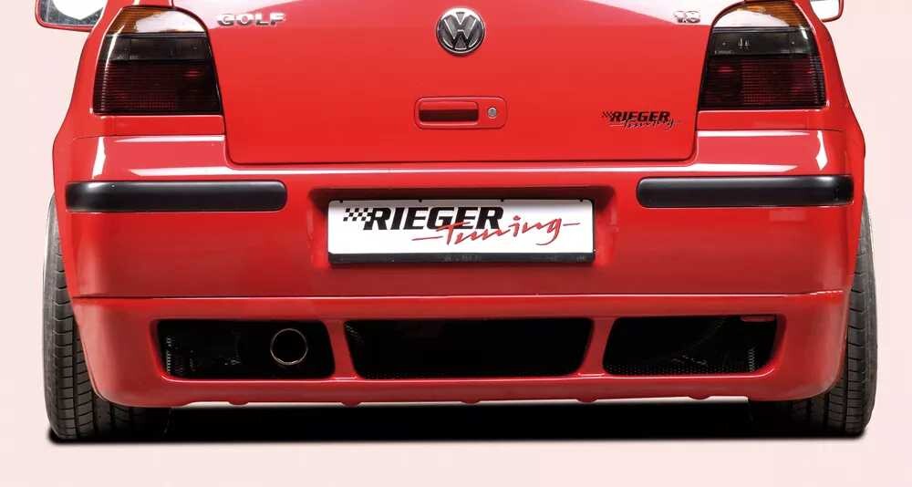 Rieger Tuning Rieger spoiler pod zadní nárazník pro Volkswagen Golf 4 1J kabriolet r.v. 10/97-03, plast ABS bez povrchové úpravy