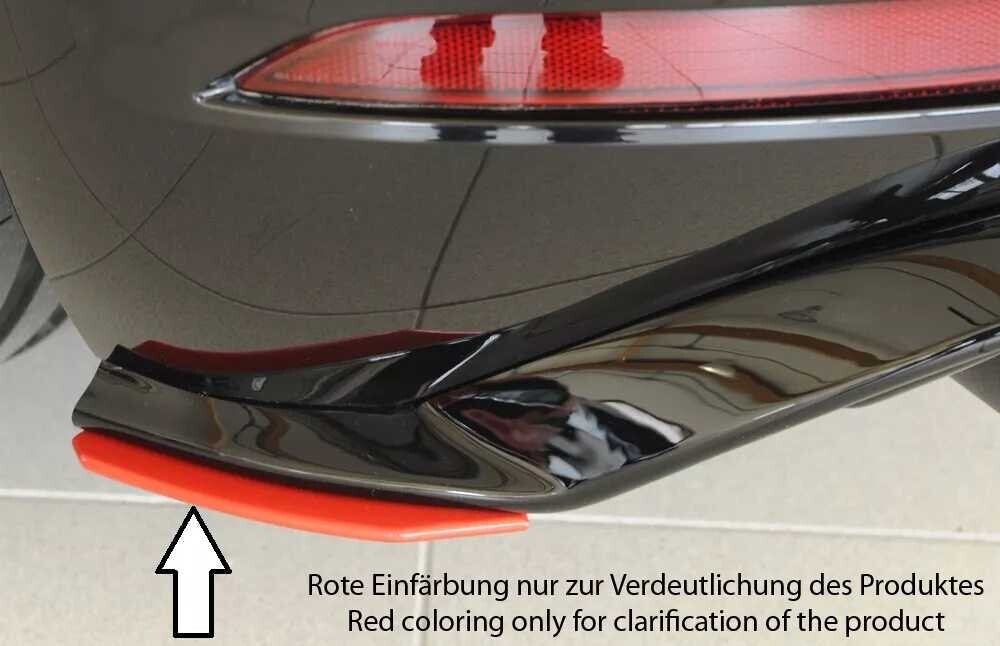 Rieger Tuning Rieger spoiler pod zadní nárazník na levé straně pro Volkswagen Golf 7 GTI 3-dvéř., 5-dvéř. po faceliftu r.v. 02/17-, plast ABS bez povrchové úpravy