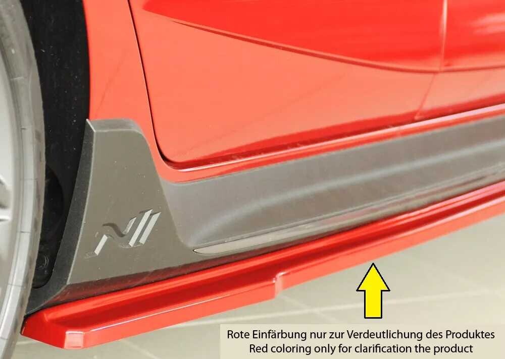 Rieger Tuning Rieger spoiler pod boční práh mont. strana pravá pro Hyundai i20 N BC3 5-dvéř. (hatchback), r.v. 04/21-, plast ABS bez povrchové úpravy