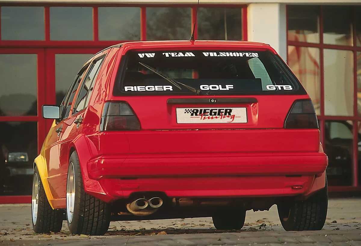 Rieger Tuning Rieger lem blatníku pro Volkswagen Golf 2, 83-91, GFK (laminát), mont. strana pravá