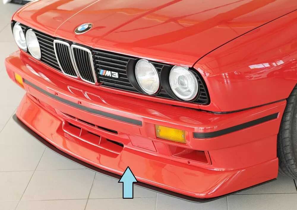 Rieger Tuning Rieger spoiler pod přední nárazník pro BMW řada 3 E30 M3 kupé, r.v. 01/86-, plast ABS bez povrchové úpravy