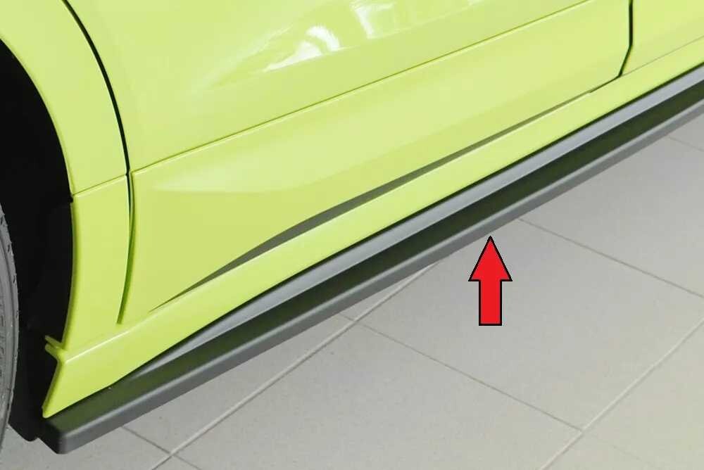 Rieger Tuning Rieger spoiler pod boční práh mont. strana pravá pro Škoda Enyaq iV RS SUV (5AZ), r.v. 07/21-, plast ABS bez povrchové úpravy