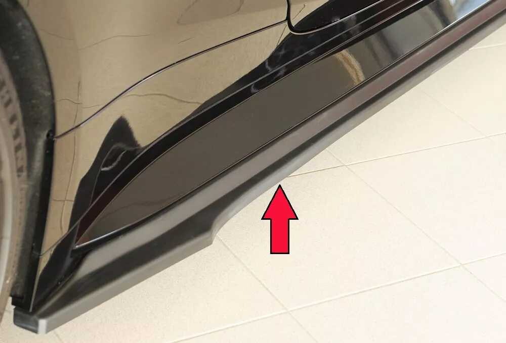 Rieger Tuning Rieger spoiler pod boční práh mont. strana pravá pro BMW Řada 4 G82 M4 CSL G34MKS kupé, r.v. 07/22-, plast ABS bez povrchové úpravy