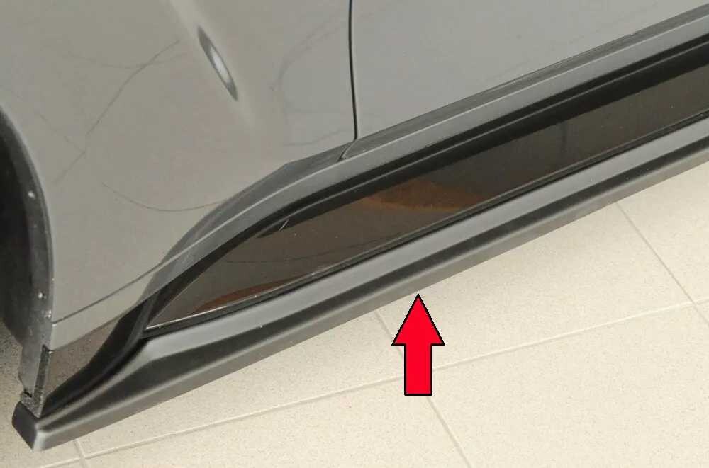 Rieger Tuning Rieger spoiler pod boční práh mont. strana levá pro BMW Řada 3 G80 M3 CS G34MKS sedan, r.v. 01/23-, plast ABS bez povrchové úpravy