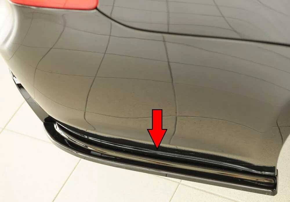 Rieger Tuning Rieger spoiler pod zadní nárazník na pravé straně pro BMW řada 3 E91 touring r.v. 09/08-, plast ABS lakovaný do černé lesklé barvy