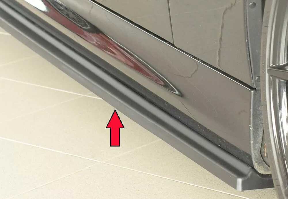 Rieger Tuning Rieger spoiler pod boční práh mont. strana pro BMW řada 3 E91 touring, r.v. 09/08-, plast ABS bez povrchové úpravy, pravá strana