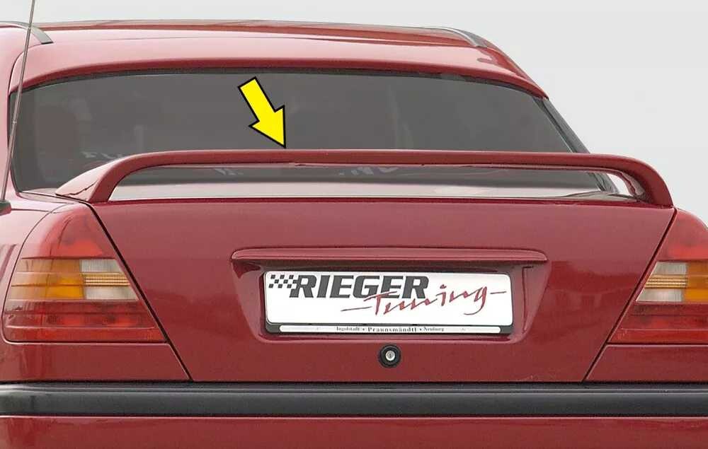 Rieger Tuning Rieger zadní křídlo pro Mercedes třída C W202 sedan, bez třetího brzdového světla