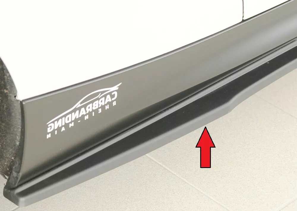 Rieger Tuning Rieger spoiler pod boční práh mont. strana pro BMW řada 2 F23 kabriolet, r.v. 07/17-, plast ABS bez povrchové úpravy