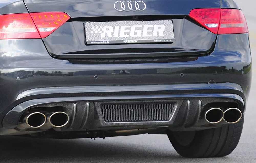 Rieger Tuning Koncový tlumič výfuku pro Audi A5 B8, B81 kupé