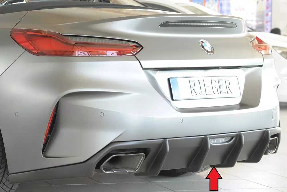 Rieger Tuning Rieger vložka zadního nárazníku pro BMW Z4 G29, G4Z roadster, plast ABS bez povrchové úpravy