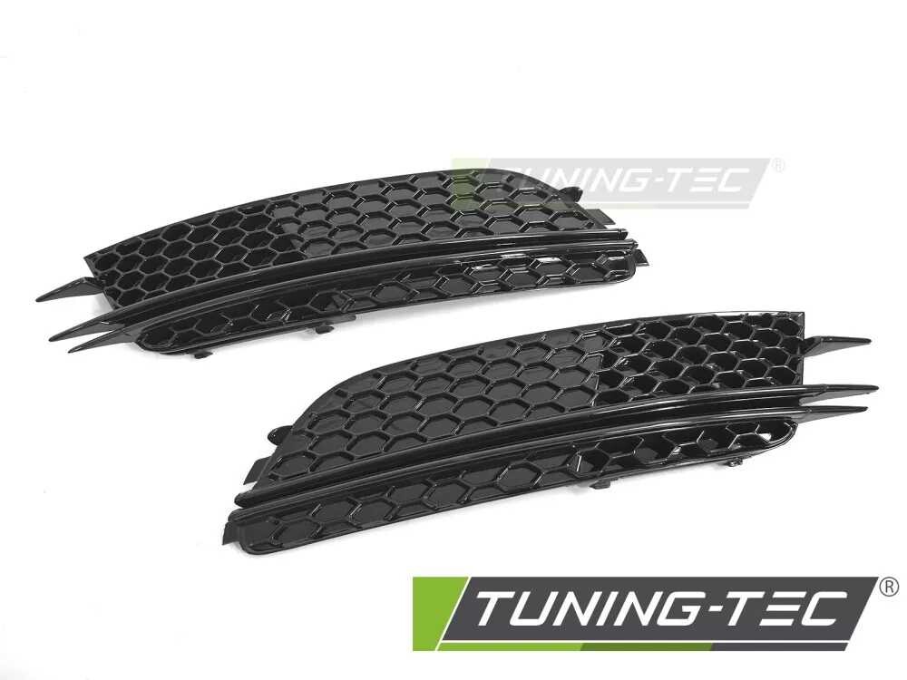 FOG LIGHT COVER GLOSSY BLACK fits AUDI A6 C7 11-14