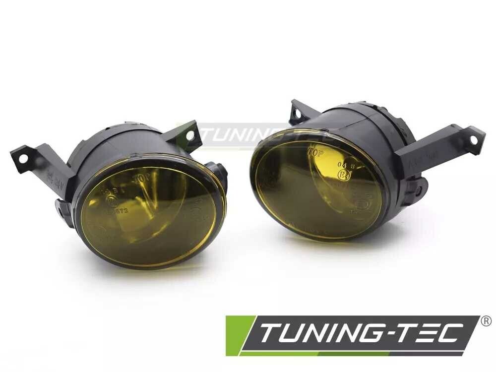 FOG LIGHTS YELLOW fits VW CADDY / EOS / TIGUAN / TOURAN / GOLF PLUS