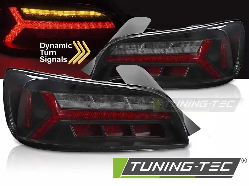 LED TAIL LIGHTS BLACK SMOKE fits HONDA S2000 AP1 00-03