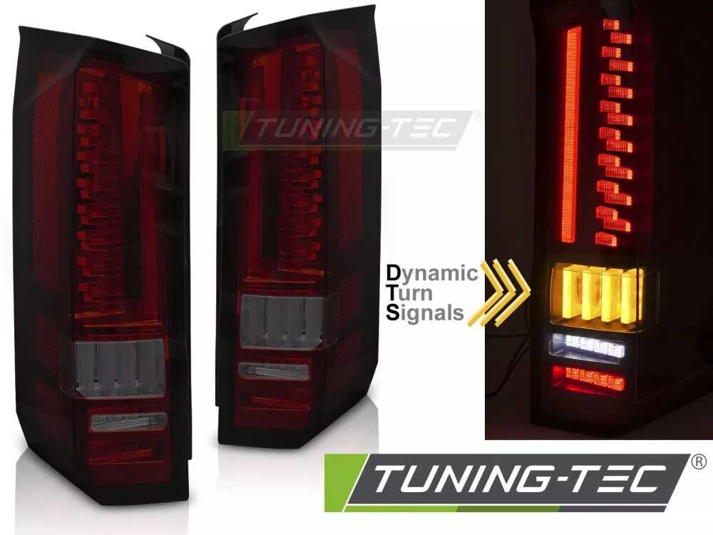 LED TAIL LIGHTS RED SMOKE SEQ fits VW CRAFTER 17-