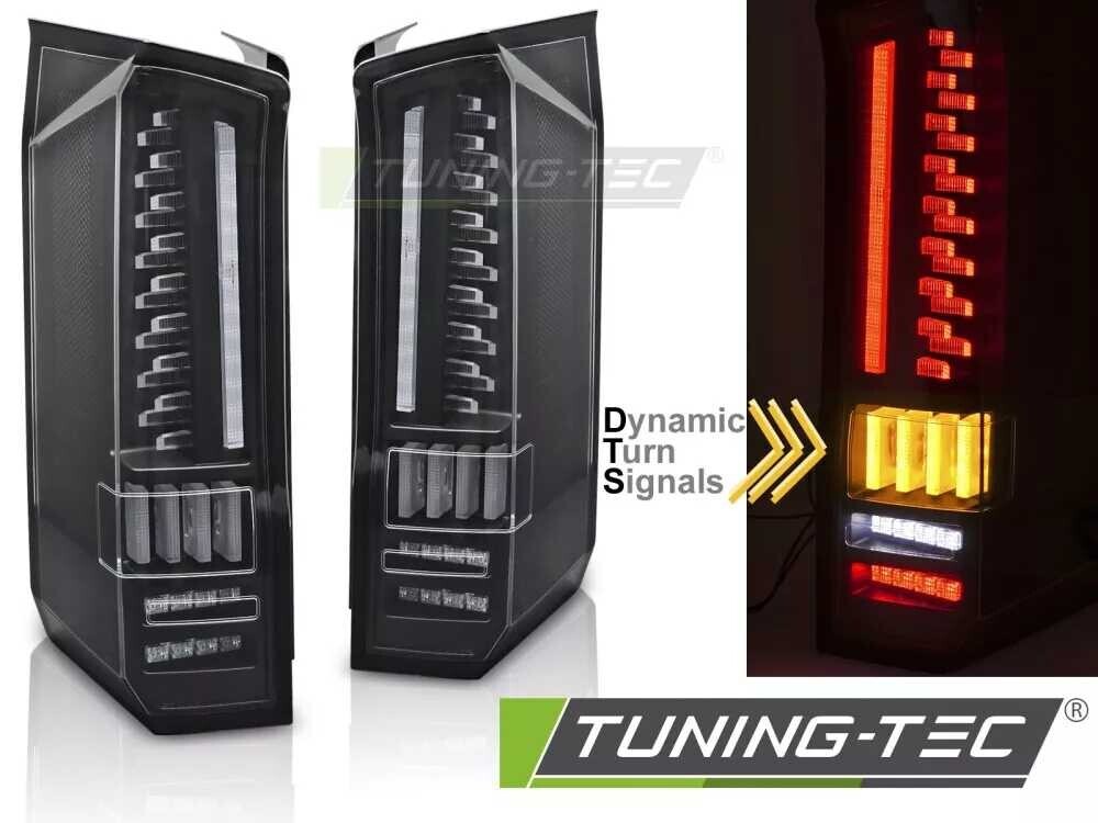LED TAIL LIGHTS BLACK SEQ fits VW VW CRAFTER 17-