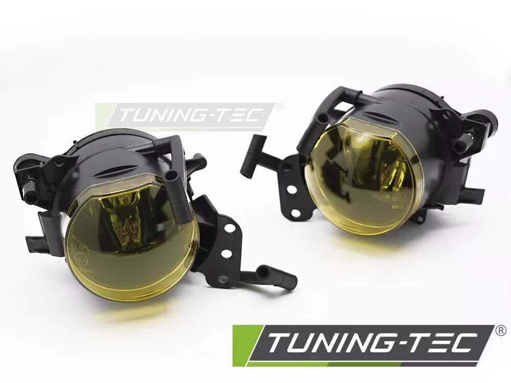 FOG LIGHTS YELLOW fits BMW E60/E61 03-10 SEDAN / TOURING