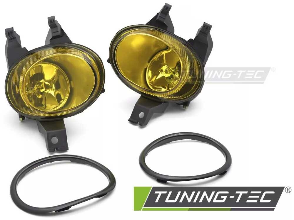 FOG LIGHTS YELLOW fits PEUGEOT 206 98-07 / 206 CC 98-07
